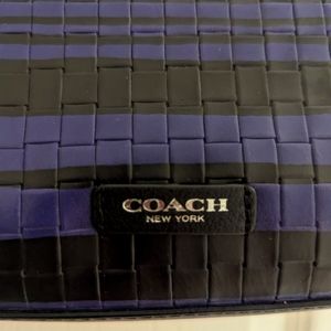 Coach Purse Black Indigo NWT